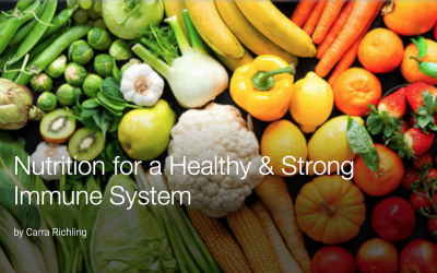 Nutrition for Healthy & Strong Immune System